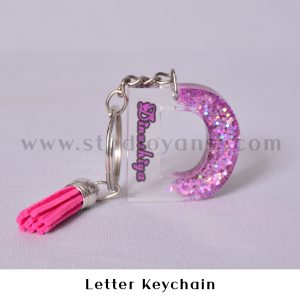 Letter Key Chain
