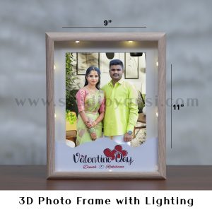 3D Photo Frame with Background Lighting