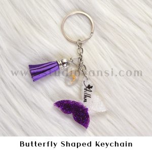 Butterfly Shaped Keychain